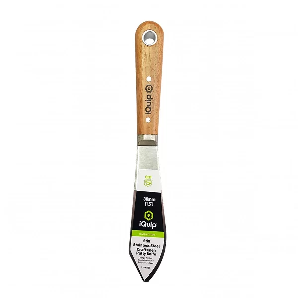 iQuip S/S Stiff Craftsmen Scraper Rosewood Handle - Image 2