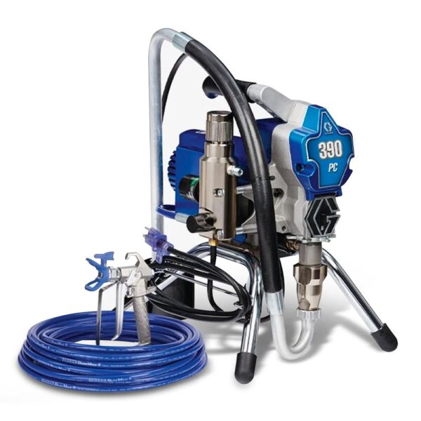 390 PC Electric Airless Sprayer, Stand, 230V (17C386)
