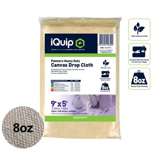 iQuip H/D Painters Canvas Drop Cloth
